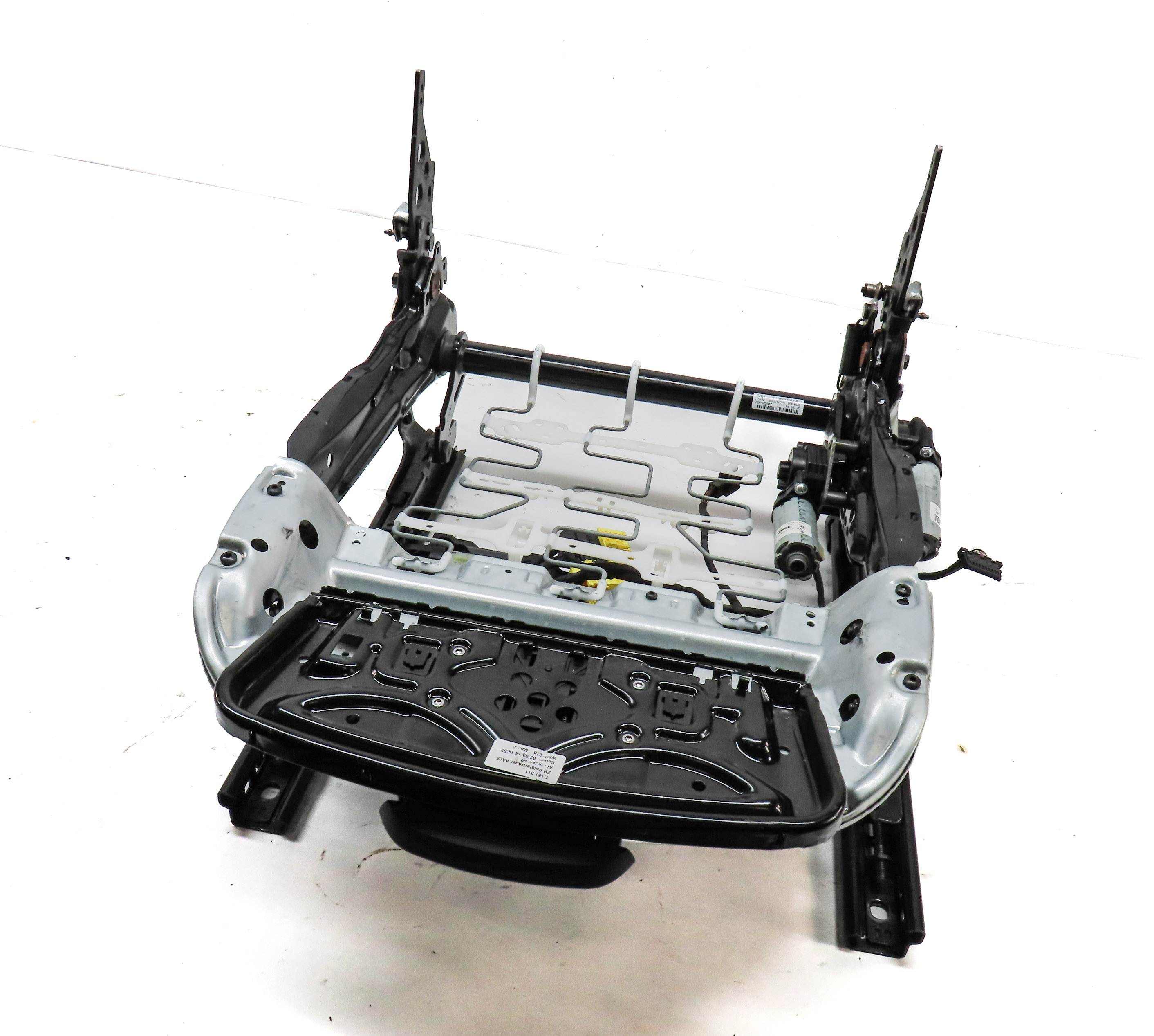 2014 BMW M235i COUPE (F22) FRONT LEFT DRIVER SEAT TRACK w/ MOTORS — exact item pictured